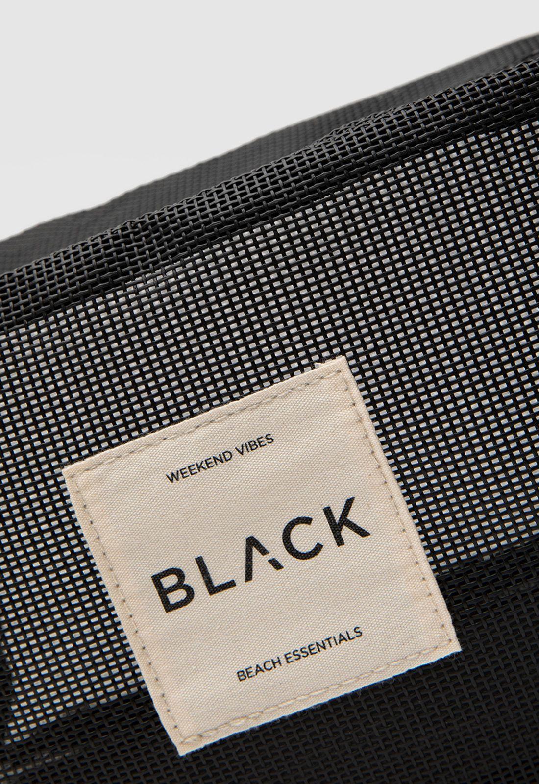 Neceser Mesh Black Black Bubba-3