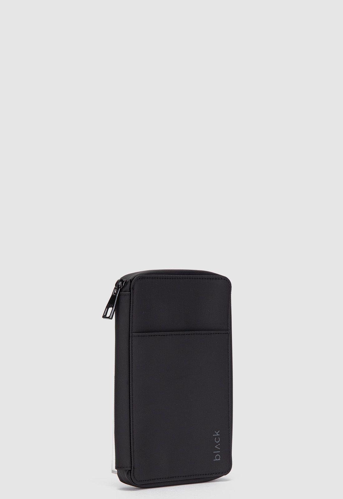 Porta Pasaportes Sublime Black Black Bubba-1