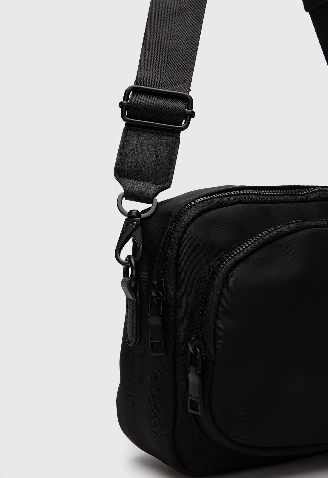 Cartera Manhattan Negro Black Bubba-4