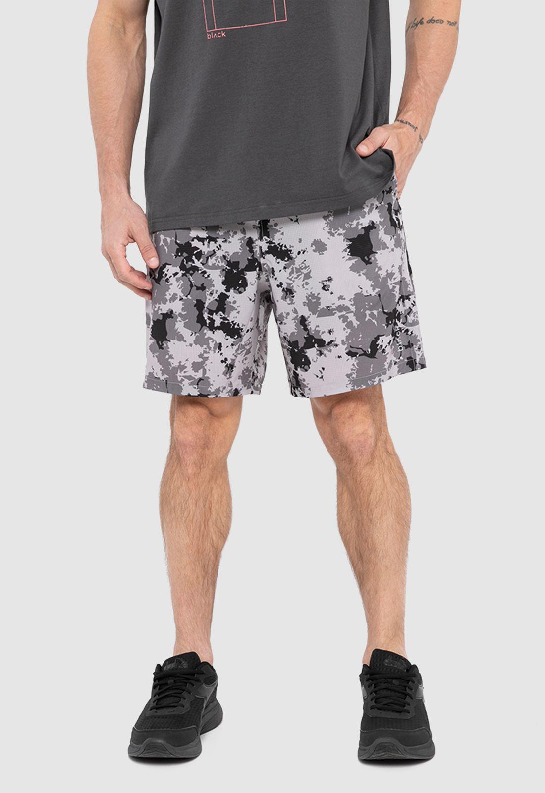 Short Performance Stains Black Bubba-1