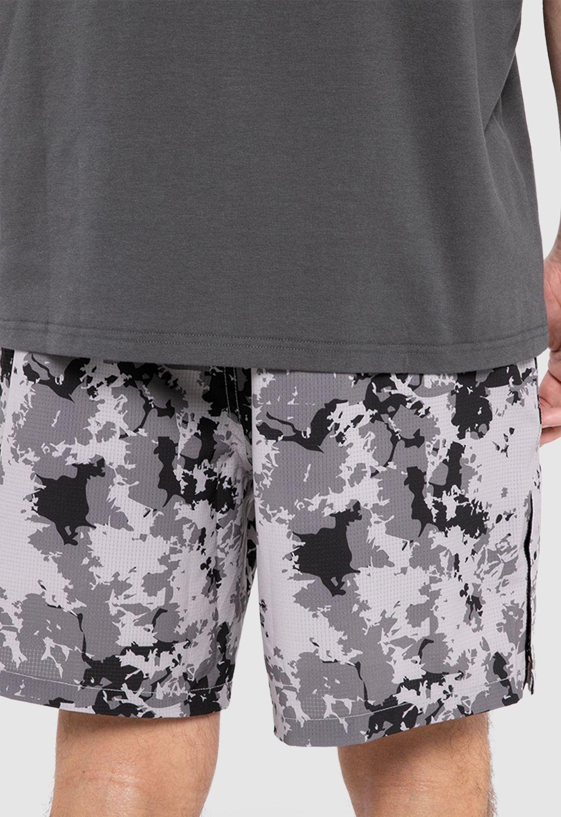 Short Performance Stains Black Bubba-2
