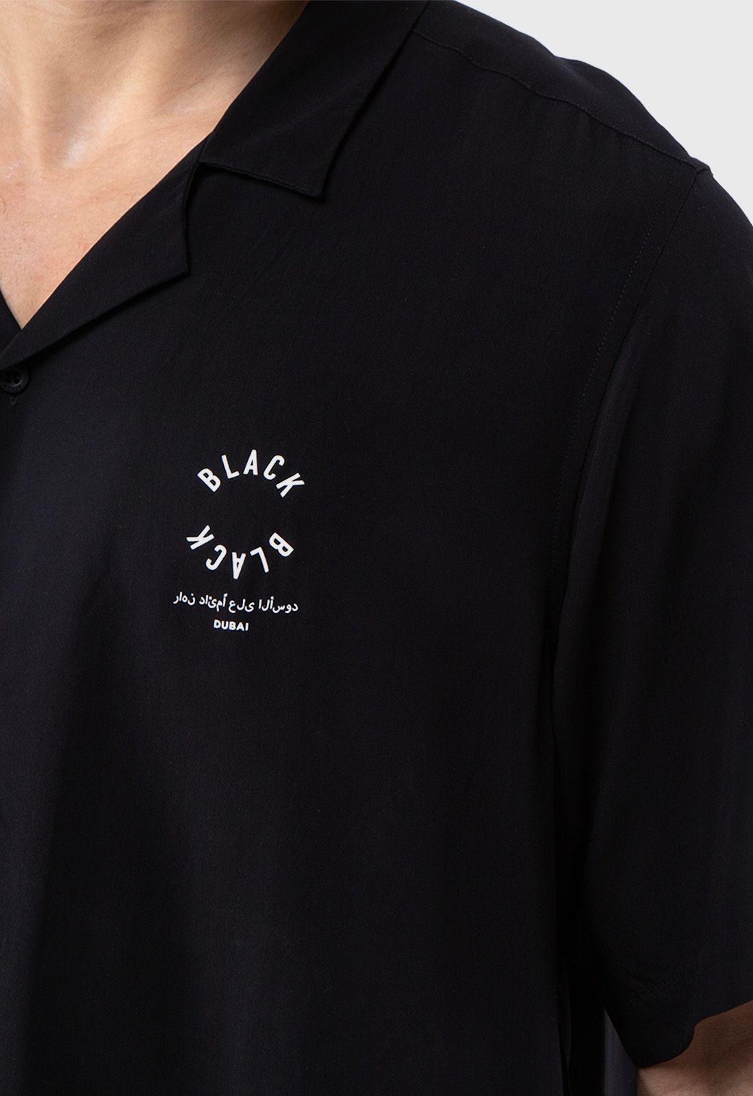 Camisa Viscosa Always Black Black Bubba-3