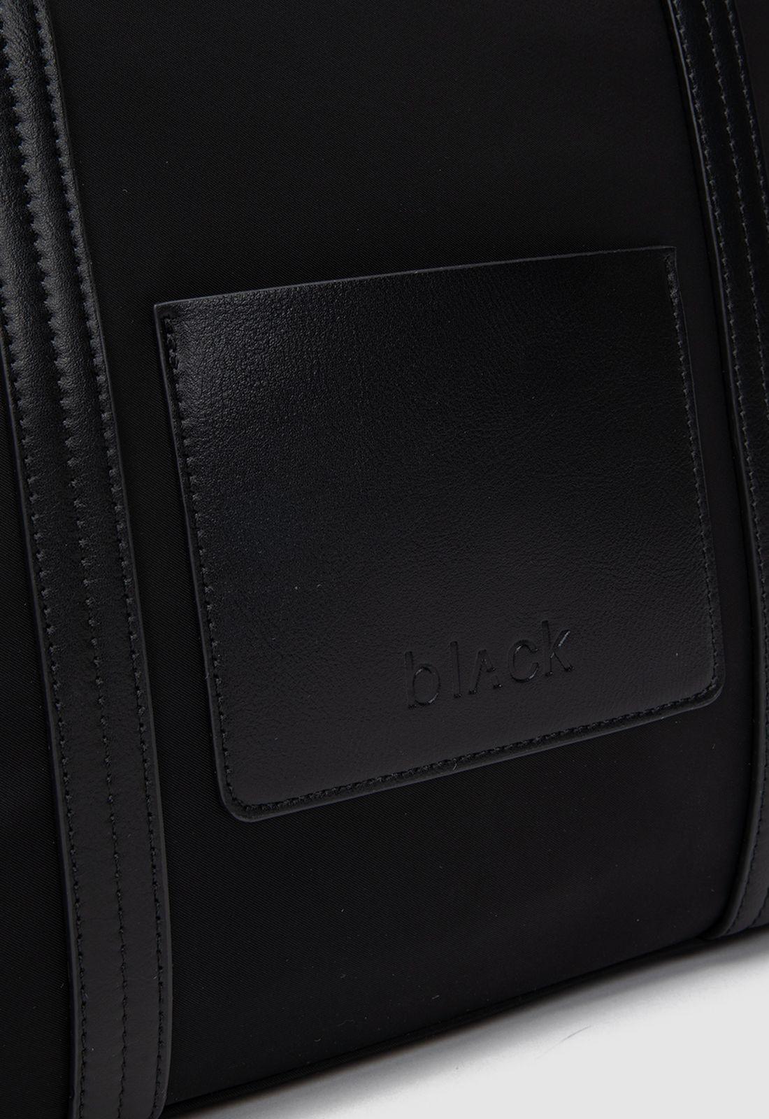 Cartera Tote Brooklyn Black Black Bubba-5