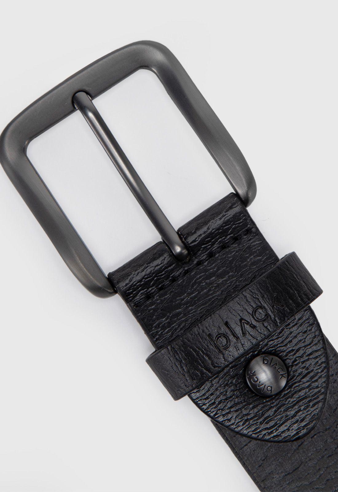 Cinturon Vintage Black 110 Black Bubba-2