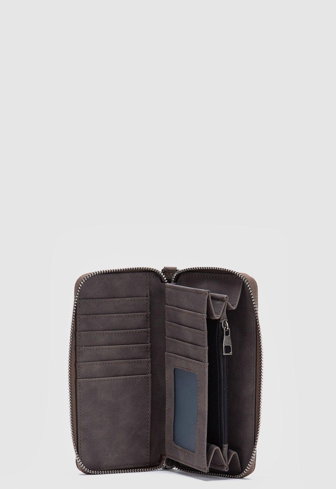 Billetera Snake Moka Black Bubba-3