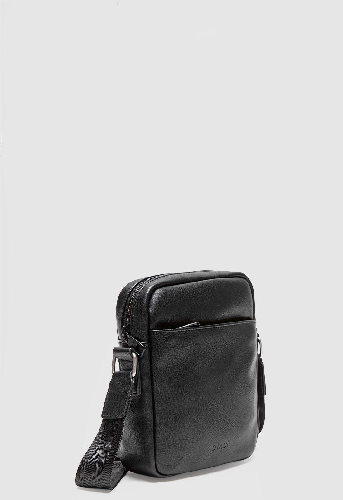 Bandolera Lenox Black Black Bubba-2