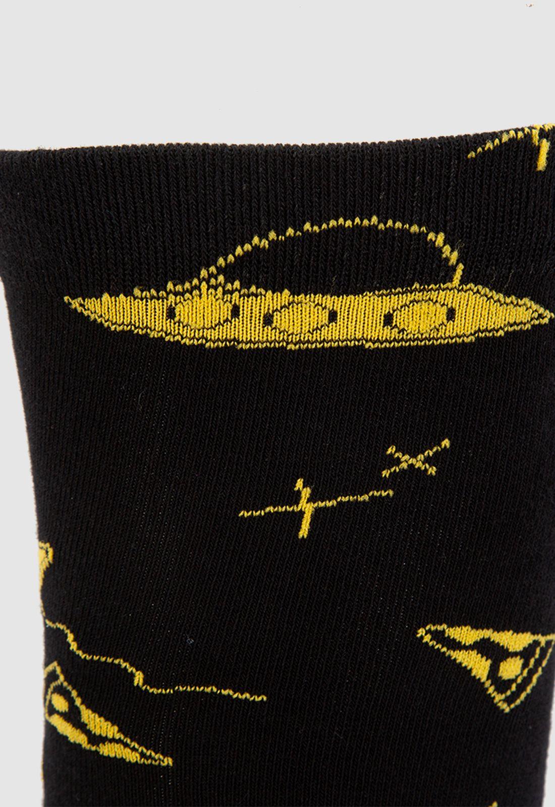 Pack 2 Calcetines Mystic Black Bubba-2