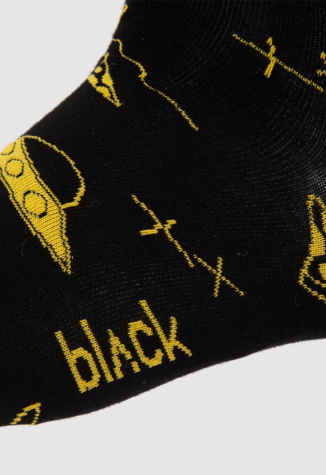 Pack 2 Calcetines Mystic Black Bubba-3