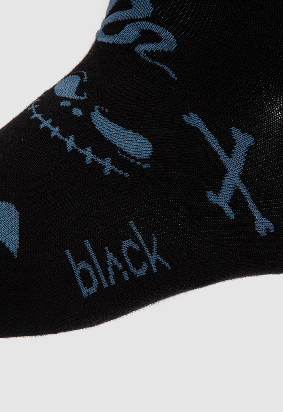 Pack 2 Calcetines Mystic Black Bubba-6