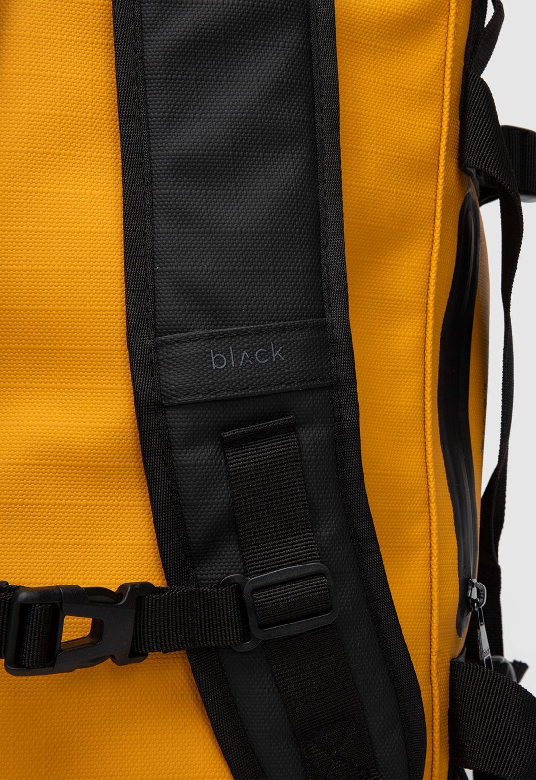 Bolso Duffel Beast Nyc Yellow Black Bubba-8