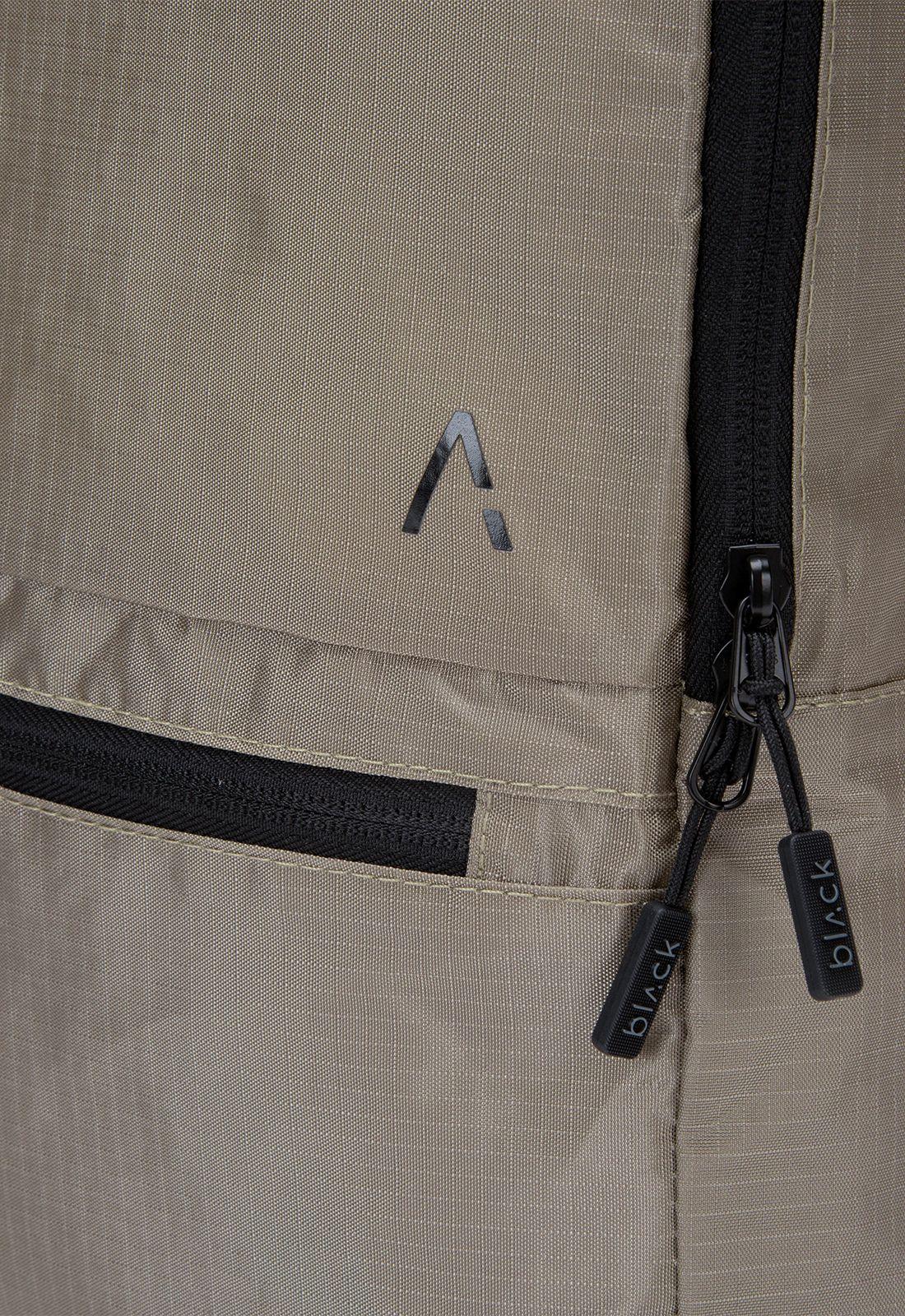 Mochila Plegable Ripstop Sand Black Bubba-3
