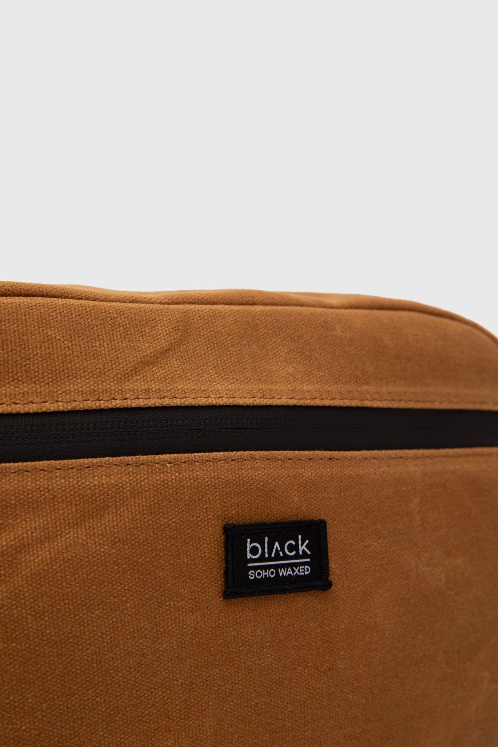 Neceser Soho Mustard Black Bubba-3