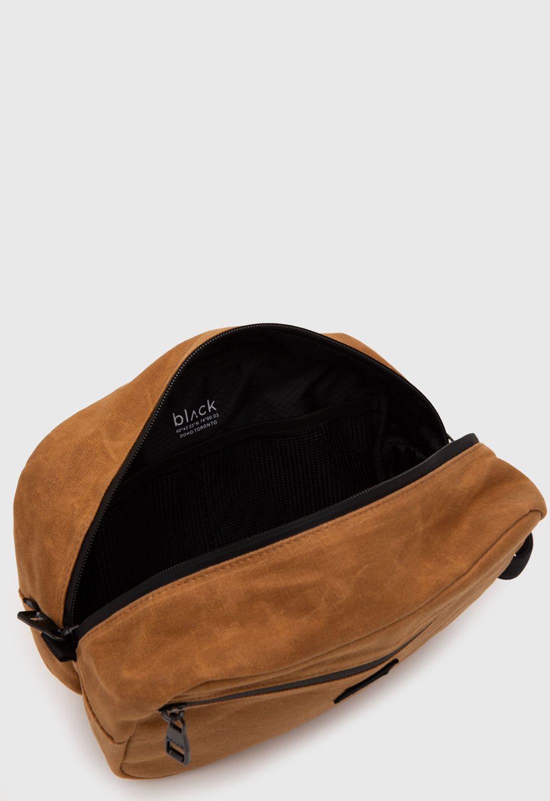 Neceser Soho Mustard Black Bubba-4