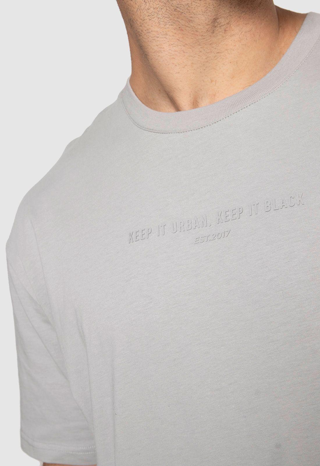 Polera Brooklyn Gris Claro Black Bubba-3