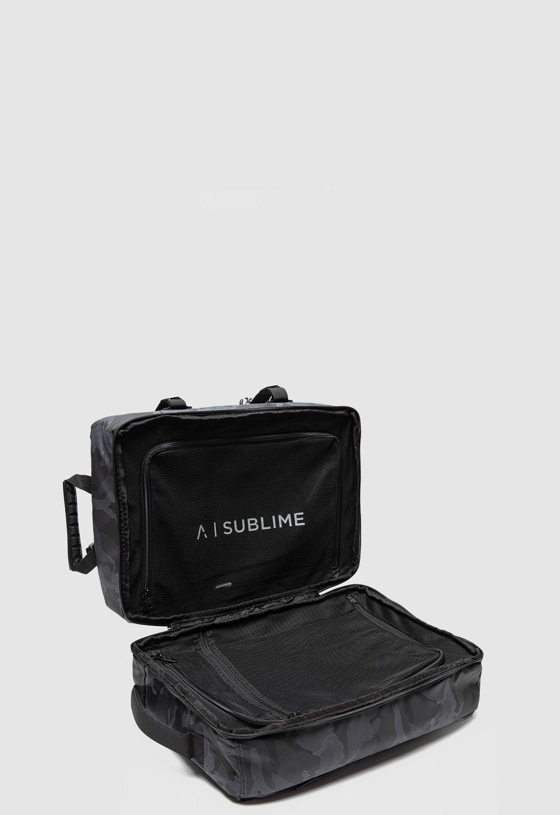 Mochila Travel Sublime Camo Artículo Personal Black Bubba-1