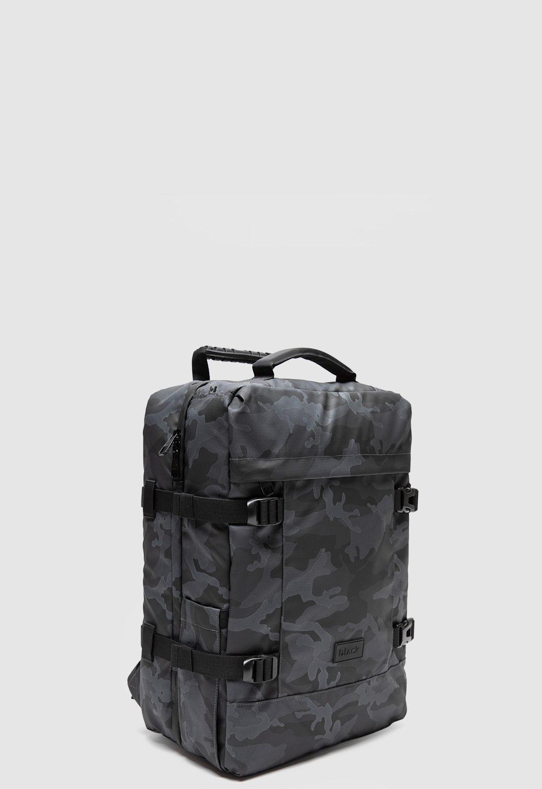 Mochila Travel Sublime Camo Artículo Personal Black Bubba-2
