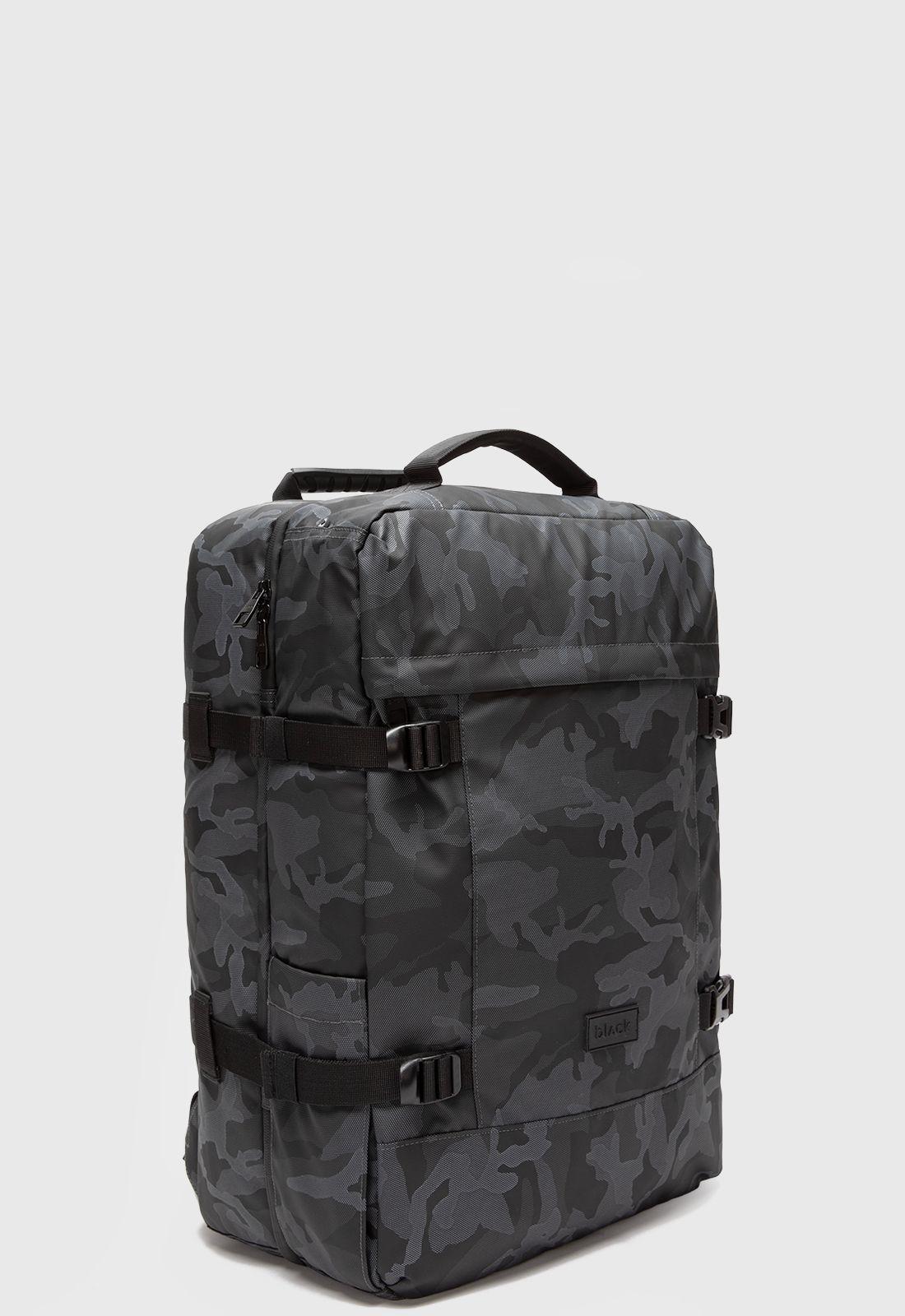 Mochila Travel Sublime Camo Cabina Black Bubba-2