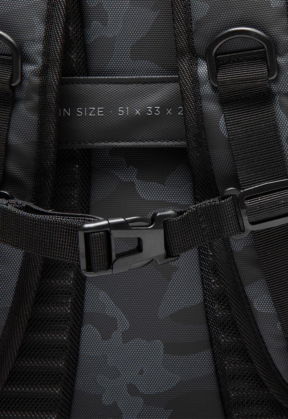 Mochila Travel Sublime Camo Cabina Black Bubba-5