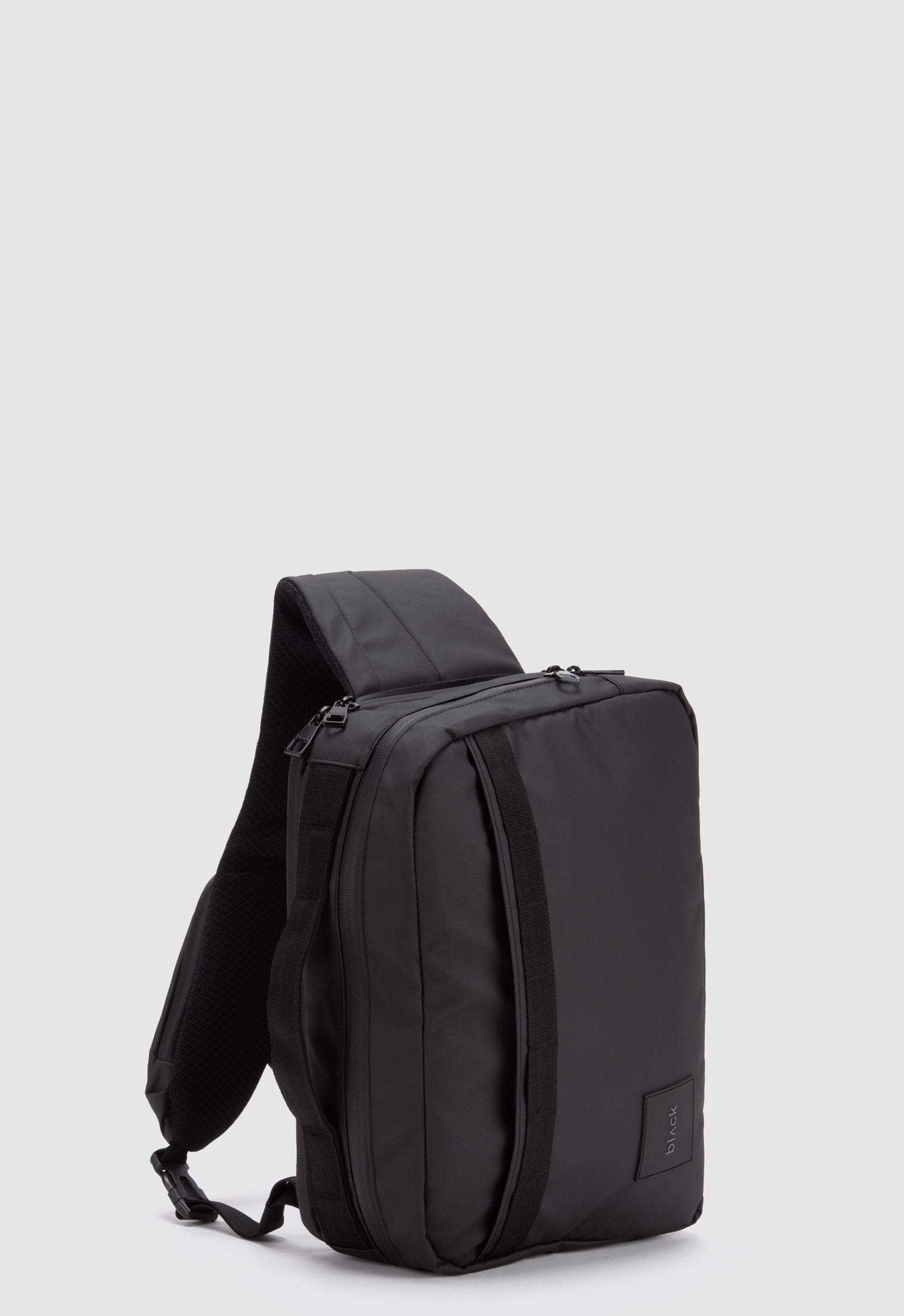 Mochila Sling Bag Travel Transit Black Black Bubba-2