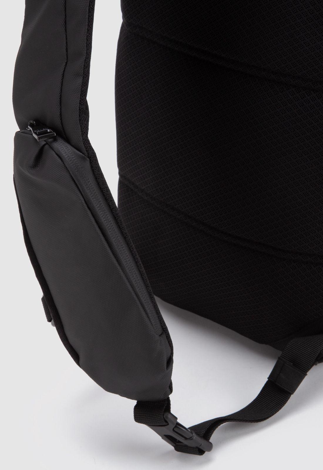 Mochila Sling Bag Travel Transit Black Black Bubba-6