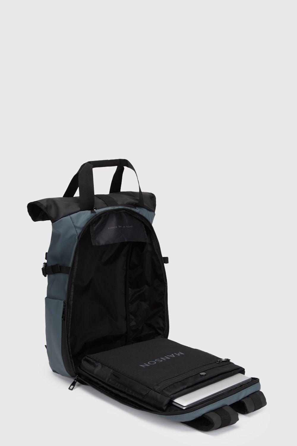 Mochila Manson Coal Black Bubba-4