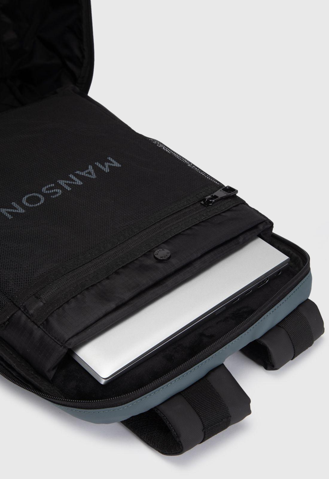 Mochila Manson Coal Black Bubba-8