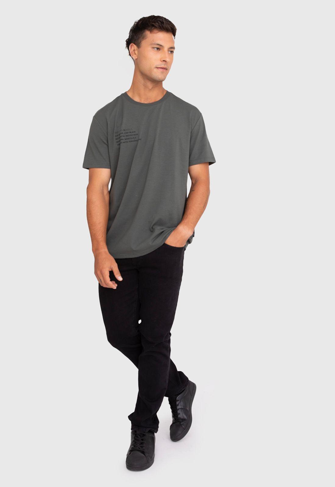 Polera Cotton Performance Green Black Bubba-4