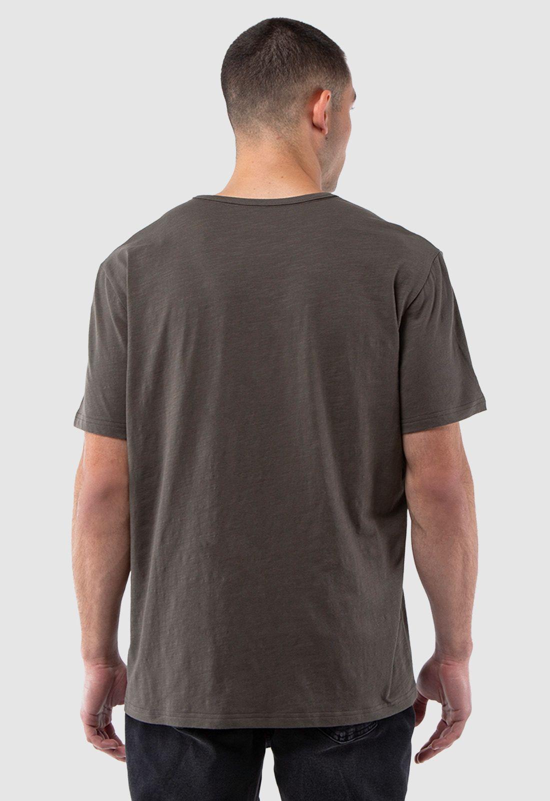 Polera Slub Cotton Militar Black Bubba-2