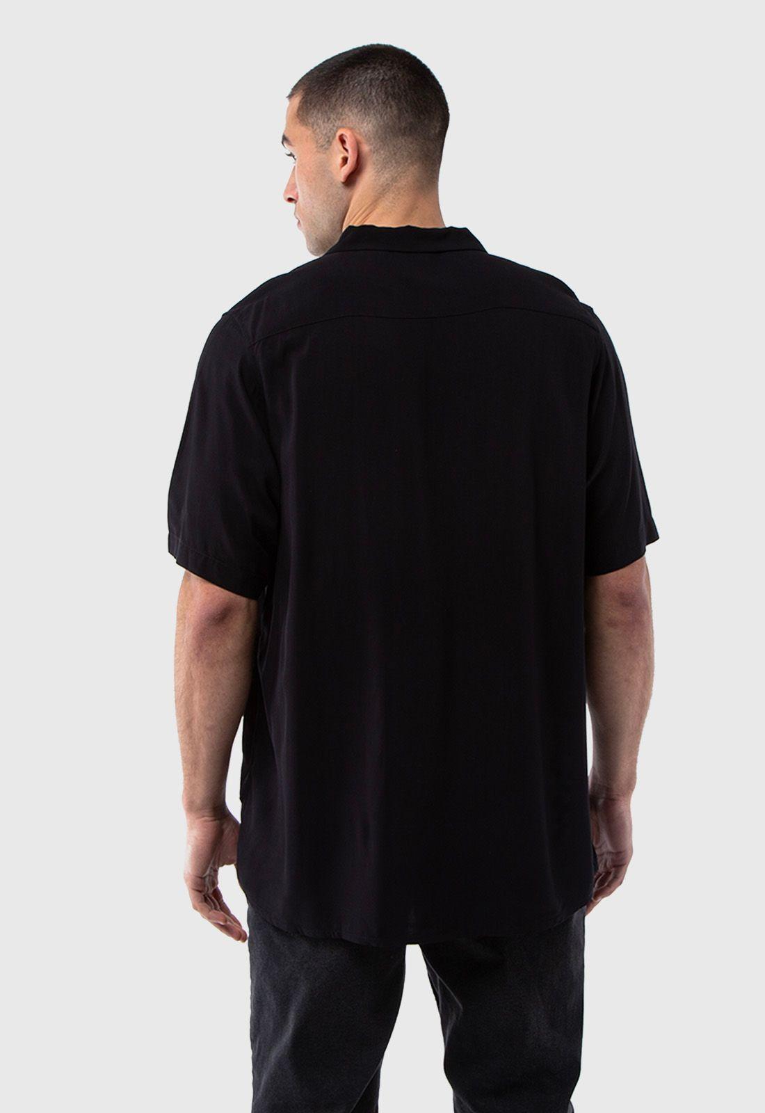 Camisa Viscosa Always Black Black Bubba-2