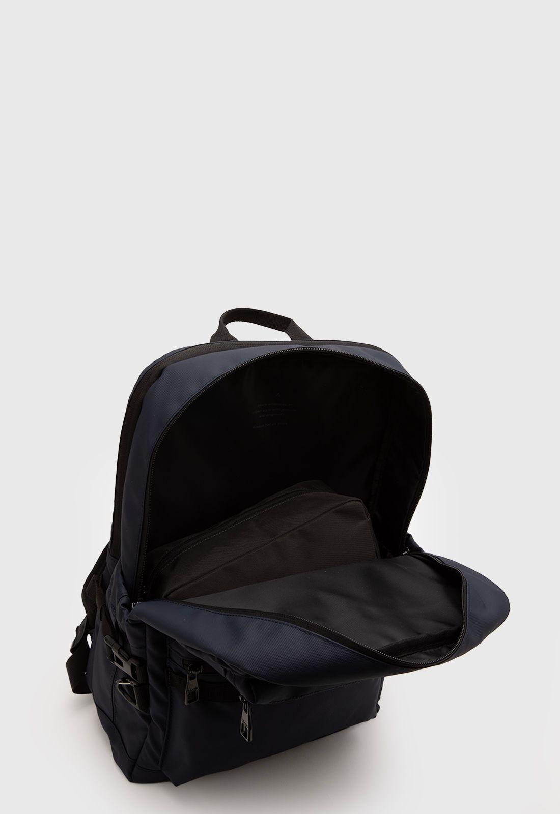 Mochila Collins Pro Navy Black Bubba-4