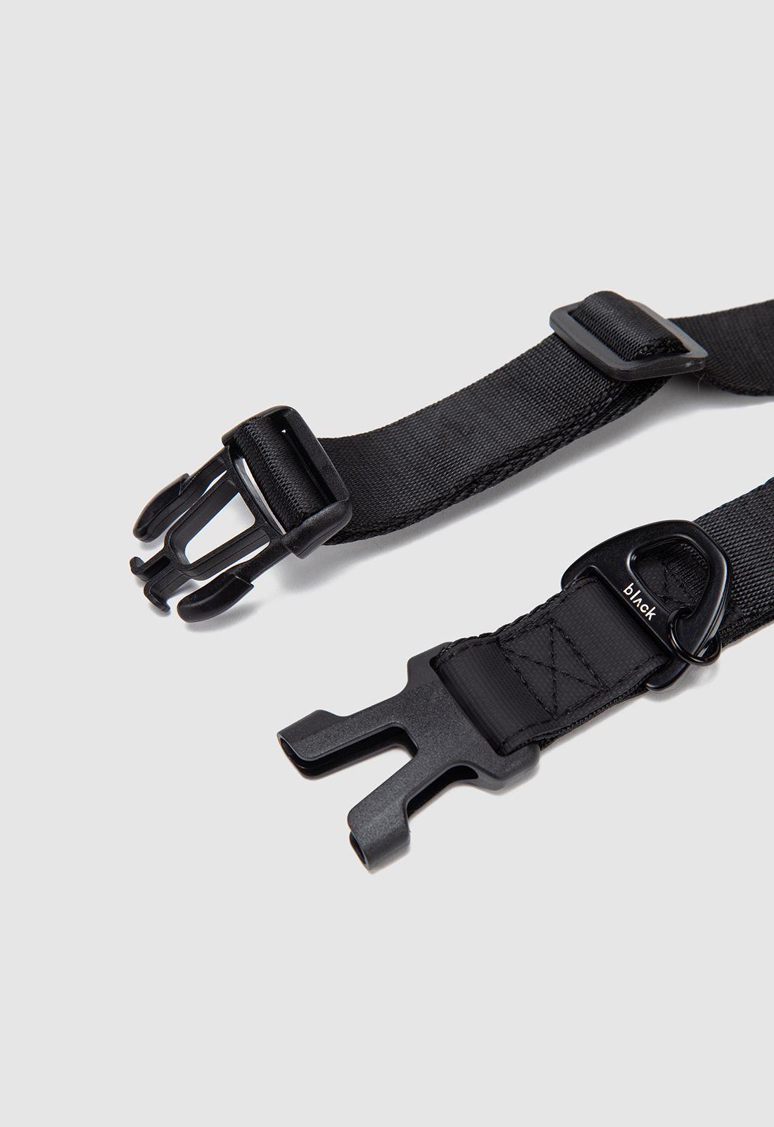 Collar Pets Collection Black Medium Black Bubba-2