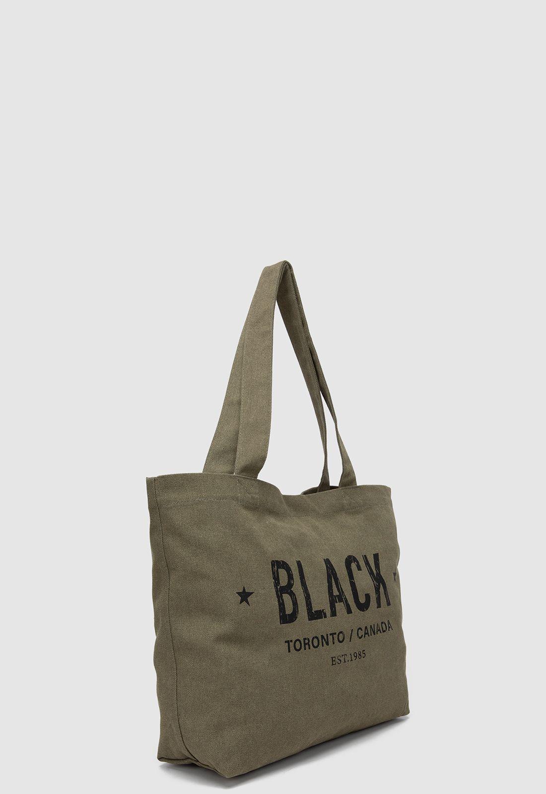Cartera Tote Star Moss Black Bubba-1