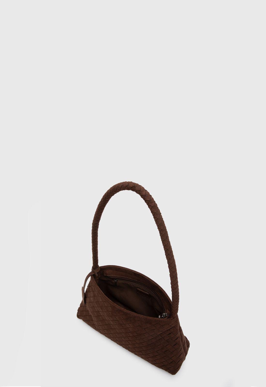 Cartera Suede Braids Moka Black Bubba-3