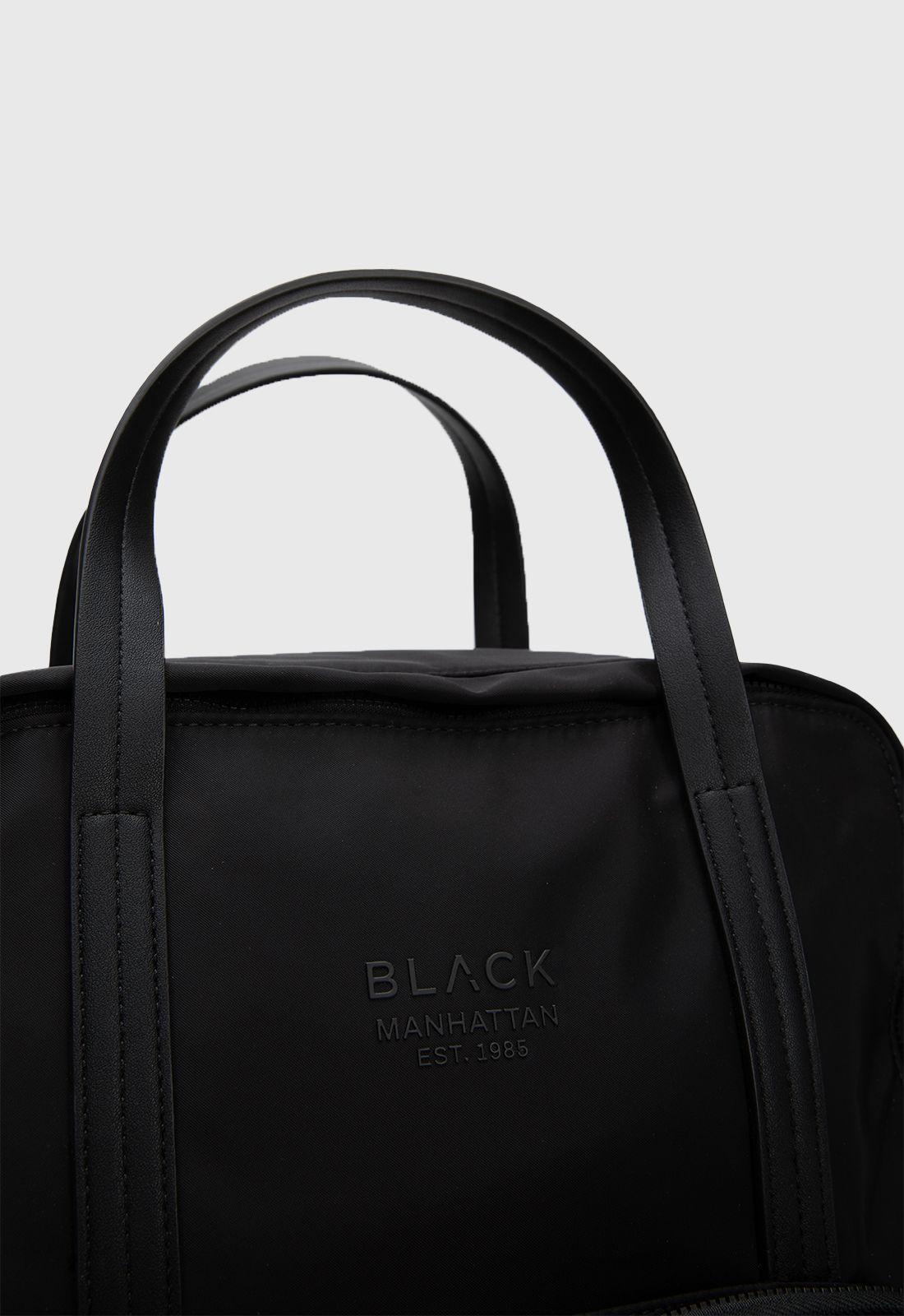 Mochila Manhattan Negro Black Bubba-5