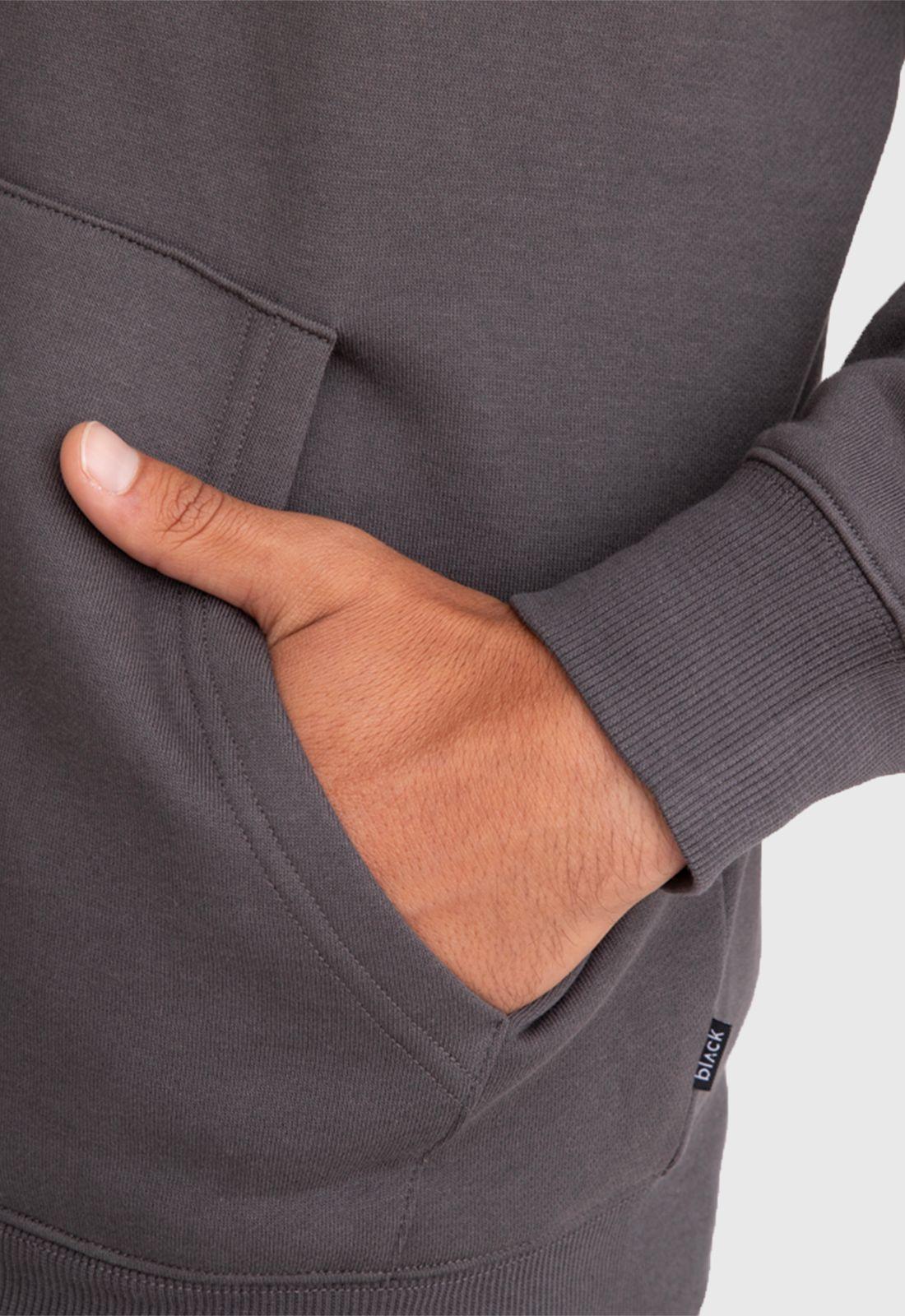 Poleron Zipper Moka Black Bubba-3