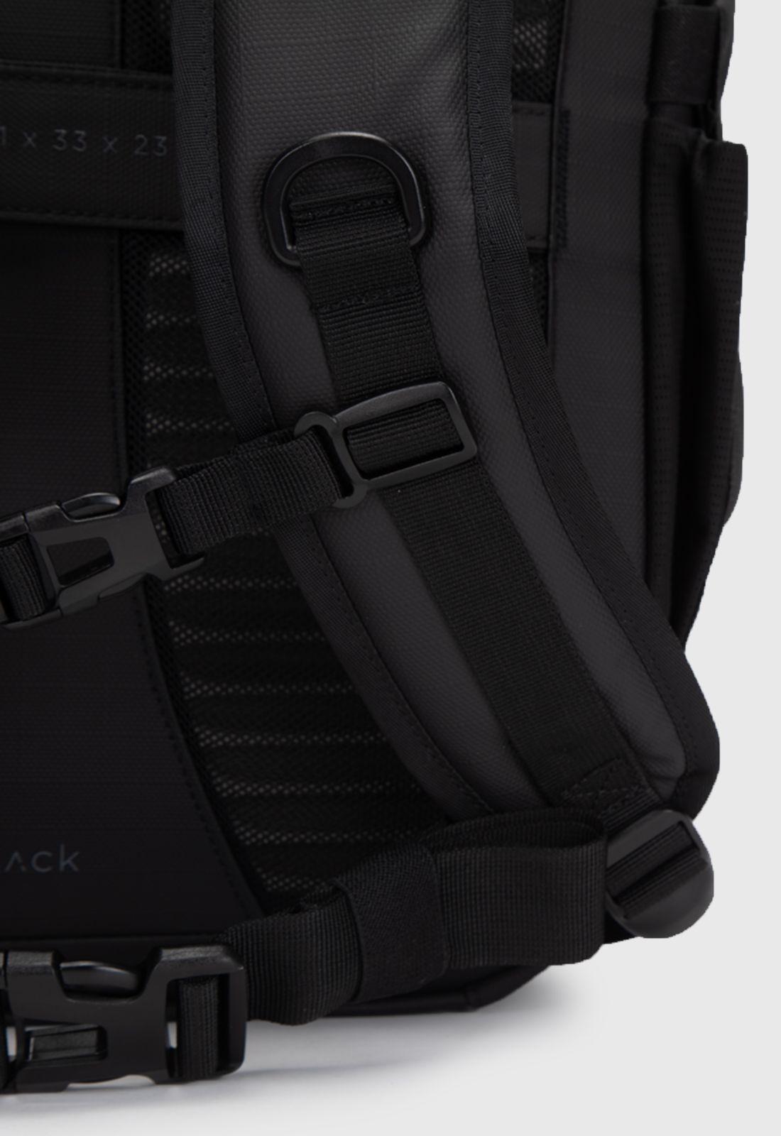 Mochila Travel Harlem Black Cabina Black Bubba-4