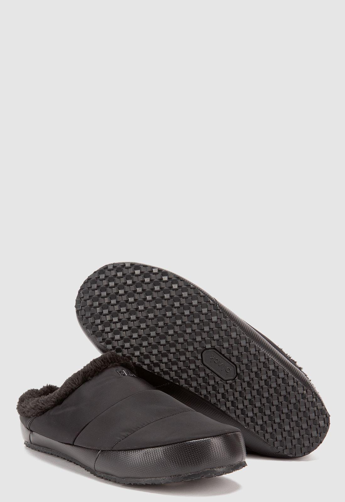 Pantuflas Solid Black Black Bubba-5