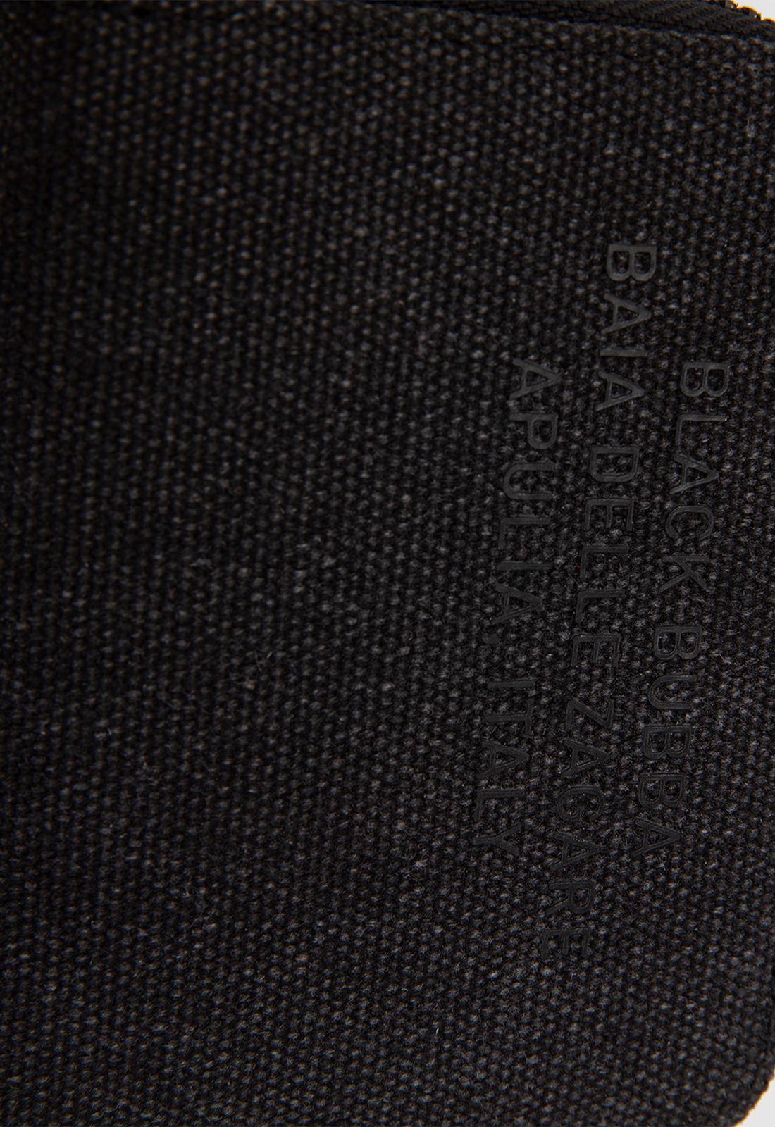 Billetera Canvas Grey Mini Black Bubba-4
