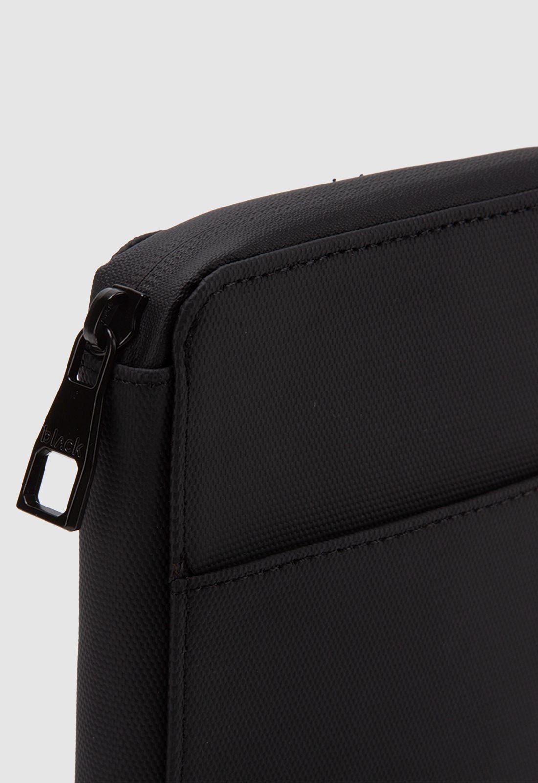 Passport Holder Travel Transit Black Black Bubba-3