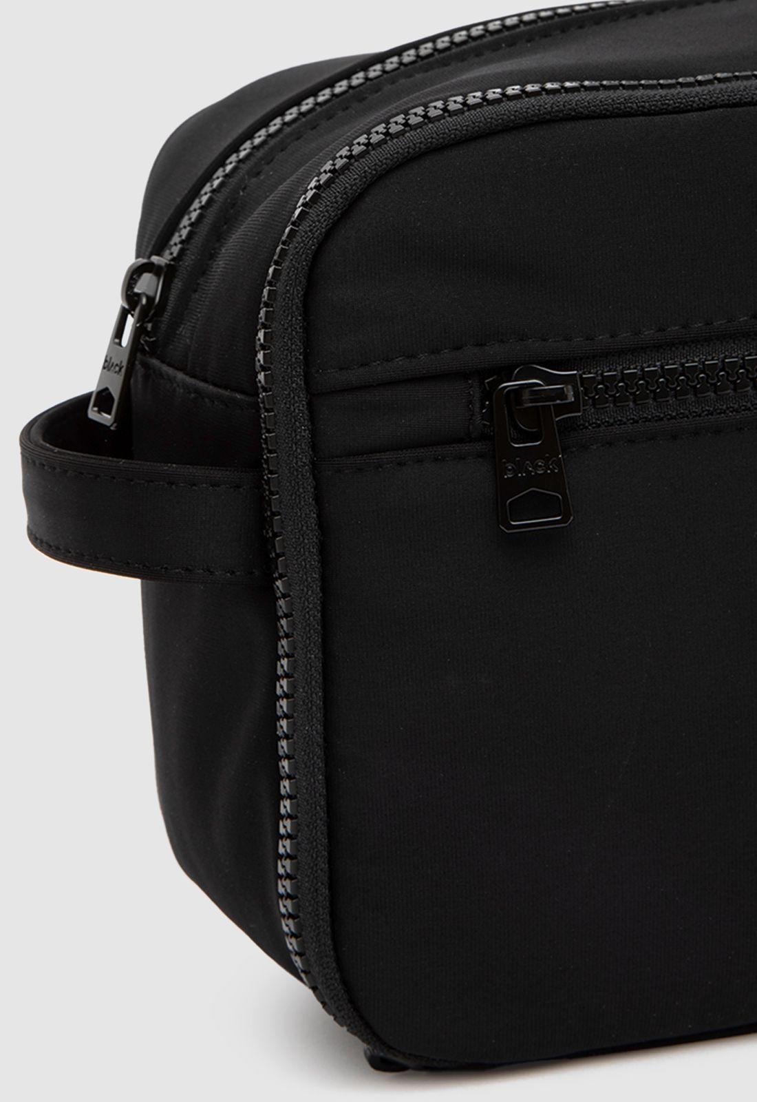 Make Up Bag Milan Black Black Bubba-5