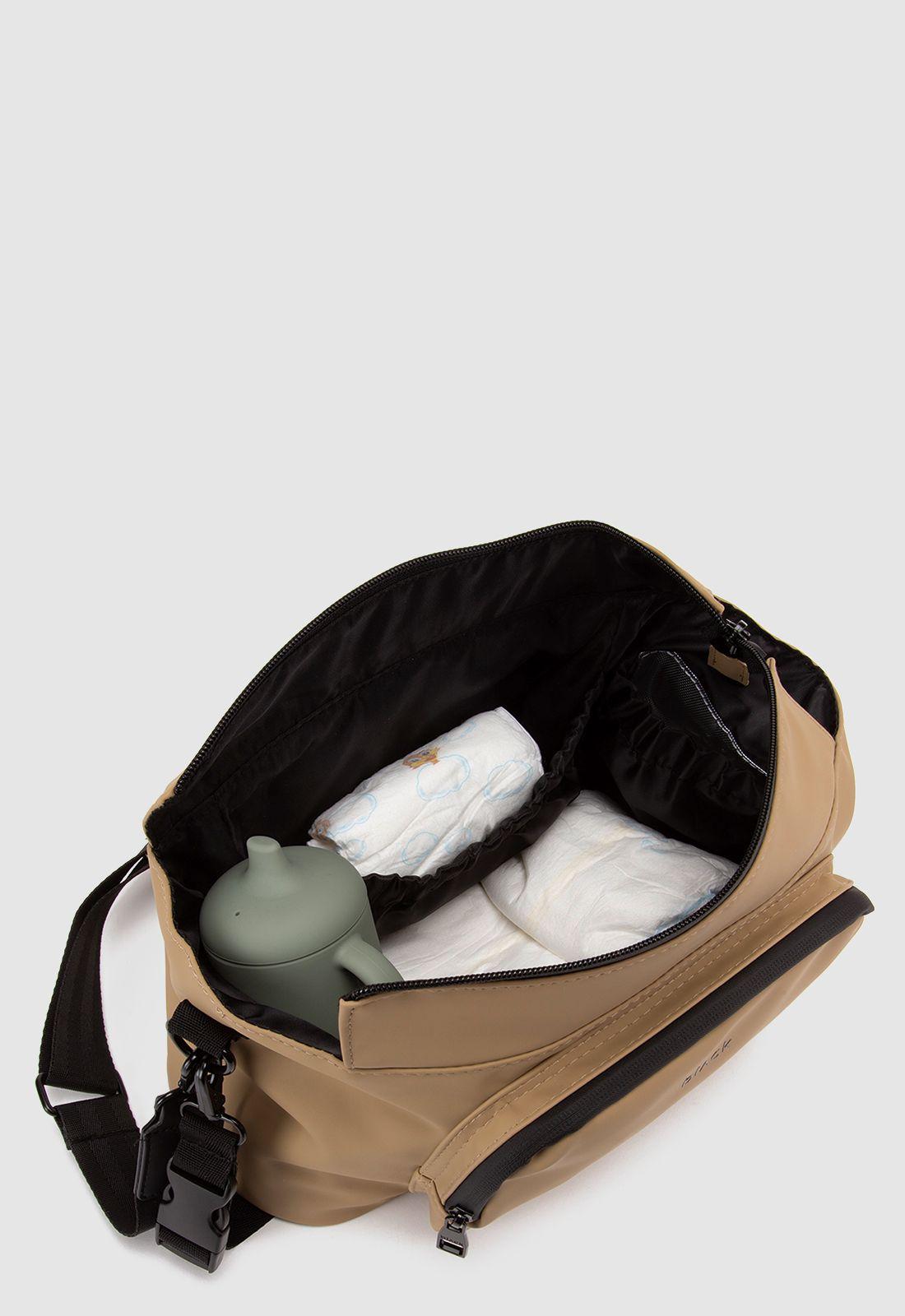 Stroller Bag Maternal Sand Black Bubba-7
