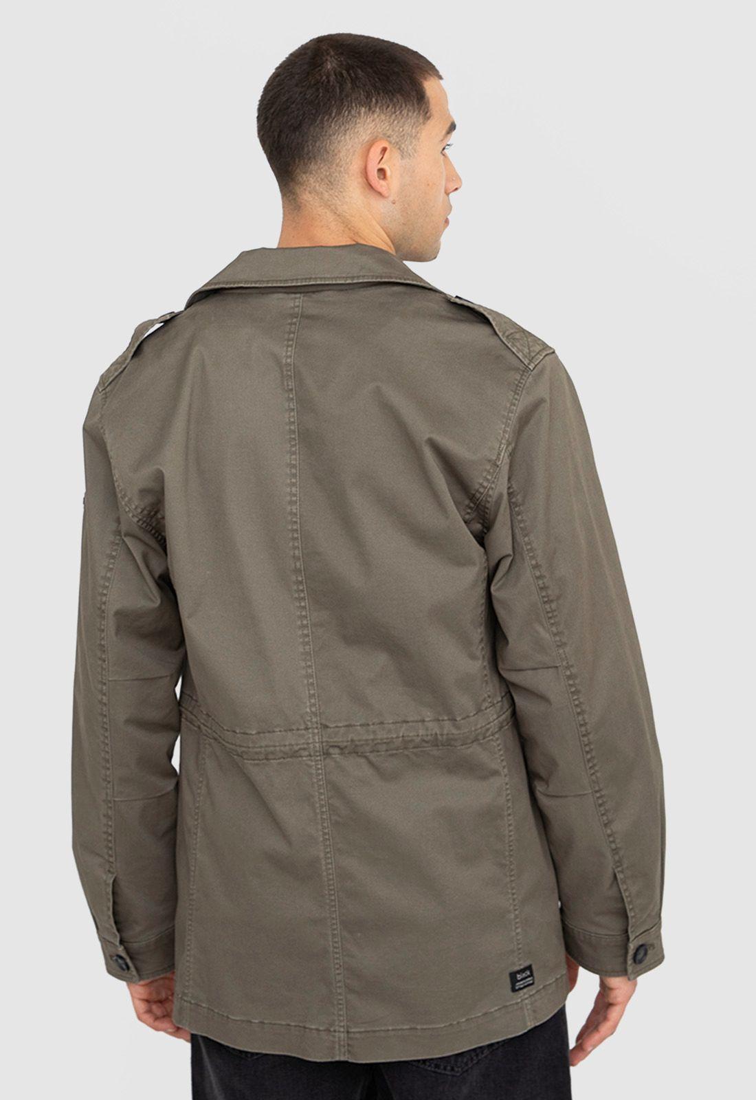 Chaqueta Ultra Light Verde Militar Black Bubba-1