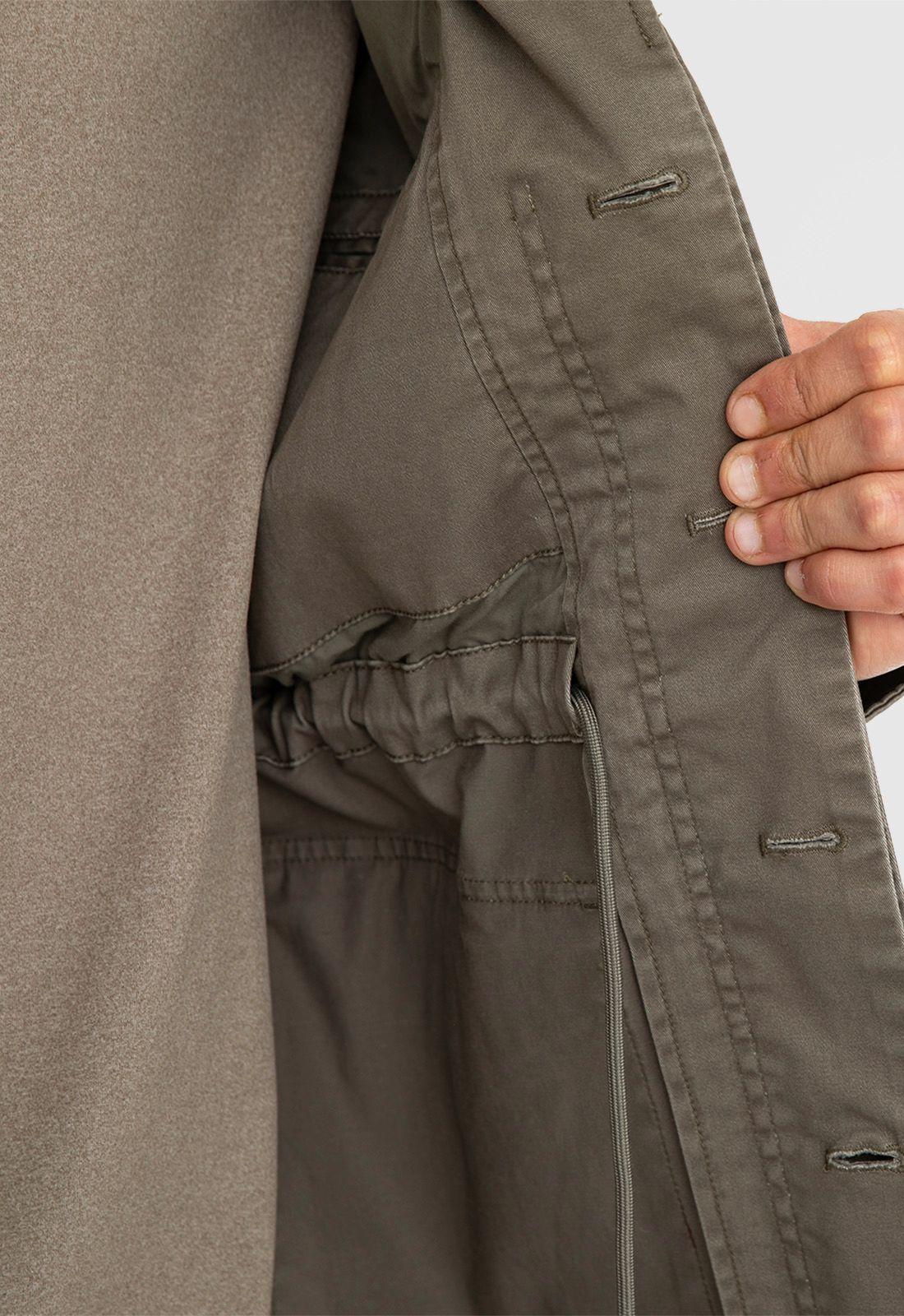 Chaqueta Ultra Light Verde Militar Black Bubba-5