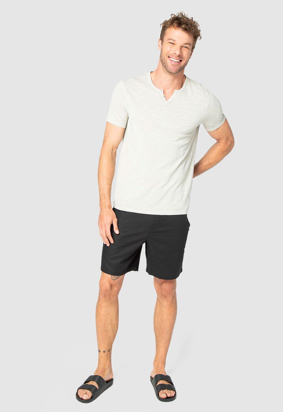 Short Lino Black Black Bubba-2