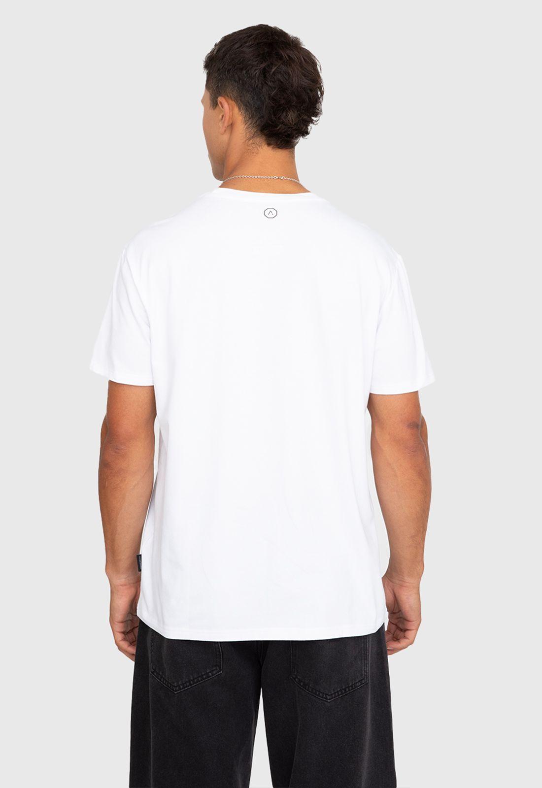 Polera Cotton Performance White Black Bubba-1