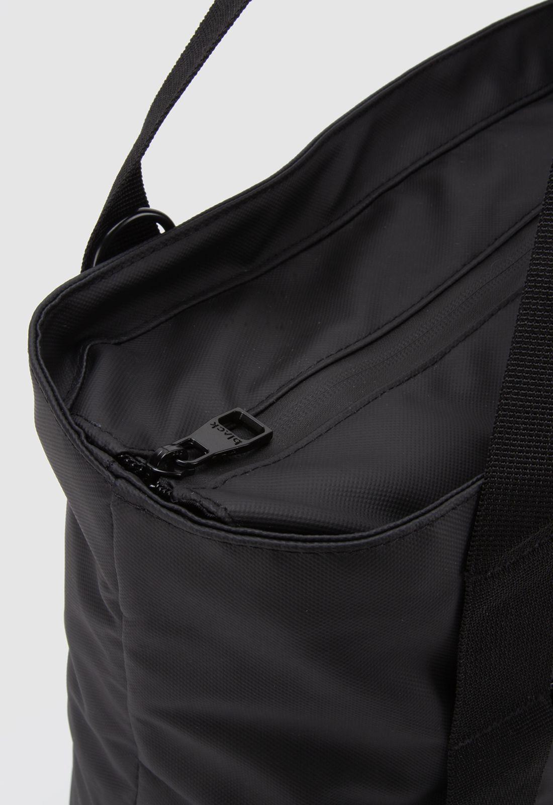 Tote Travel Transit Black Black Bubba-4