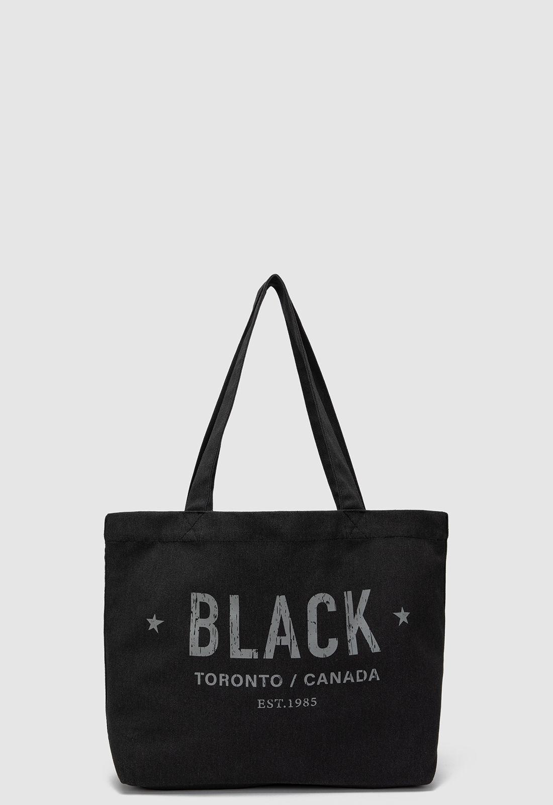 Cartera Tote Star Black Black Bubba-0