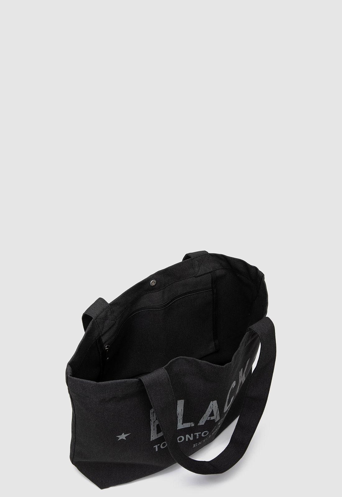 Cartera Tote Star Black Black Bubba-4