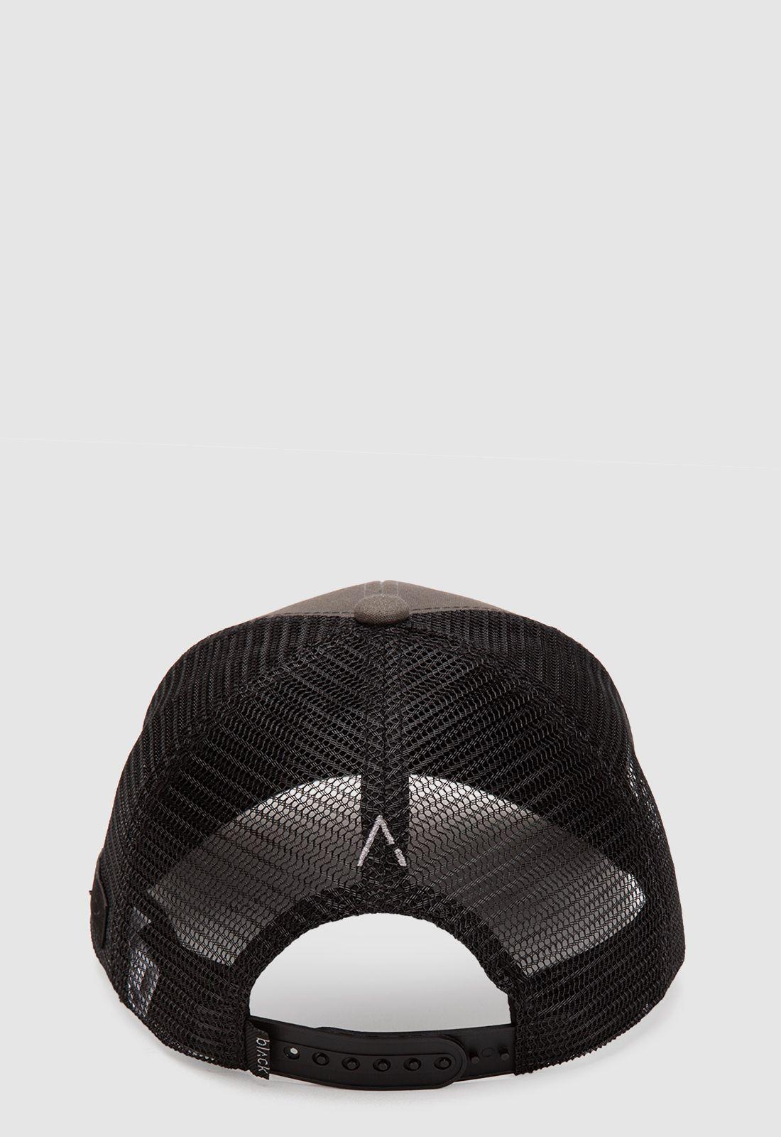 Jockey Trucker Gum Grey Black Bubba-2