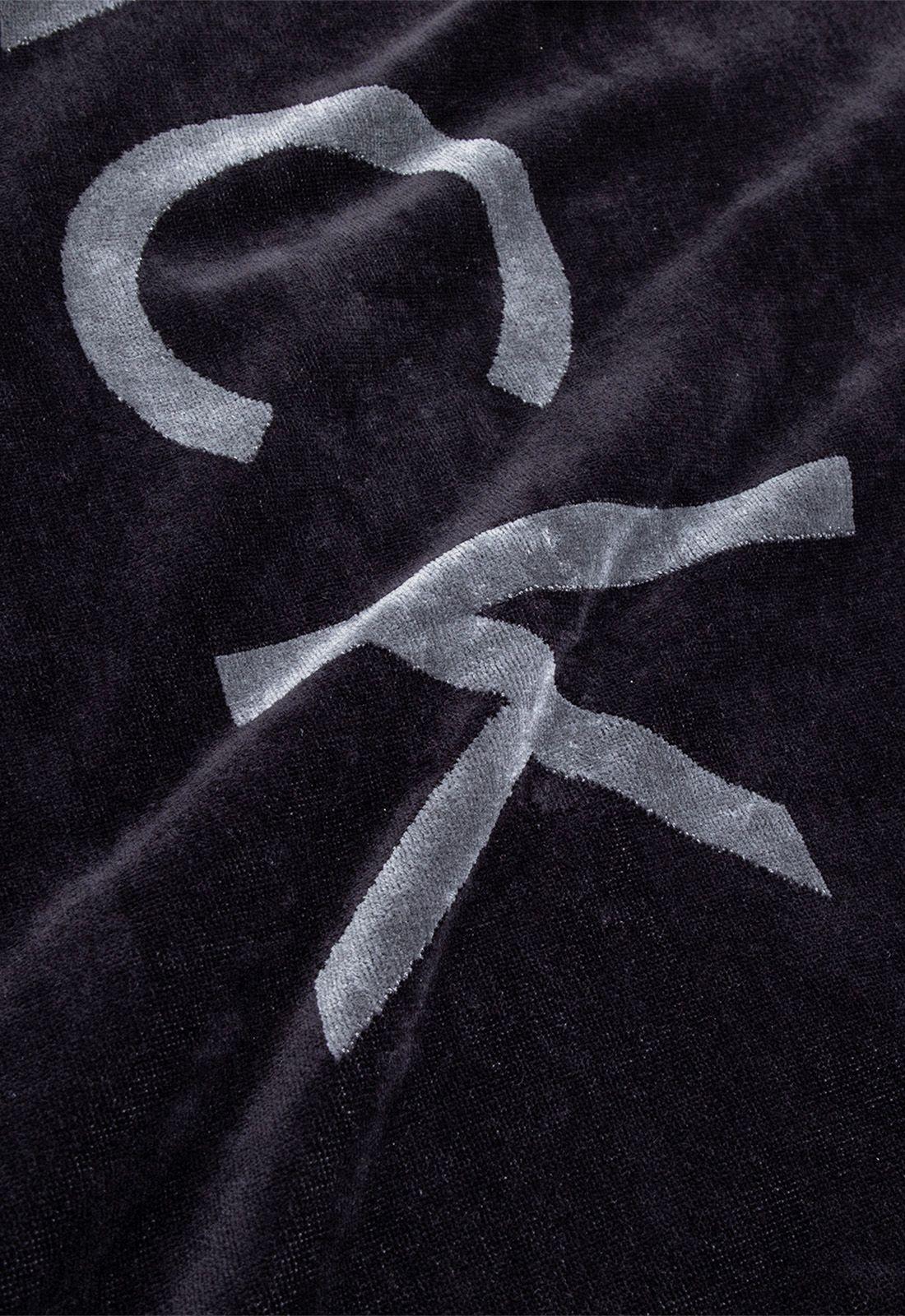 Toalla Logo Black Black Bubba-4